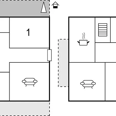 بيت للعطل Awesome In With Kitchen